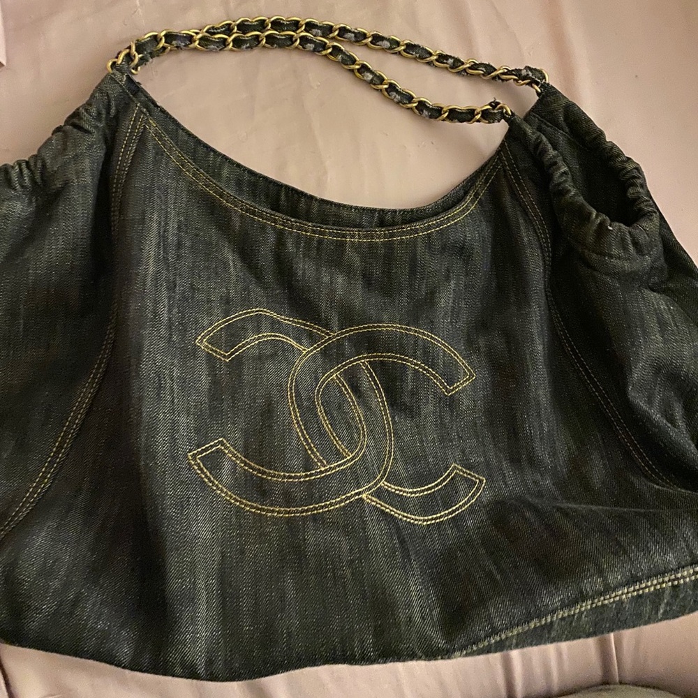 Authentic denim Chanel bag